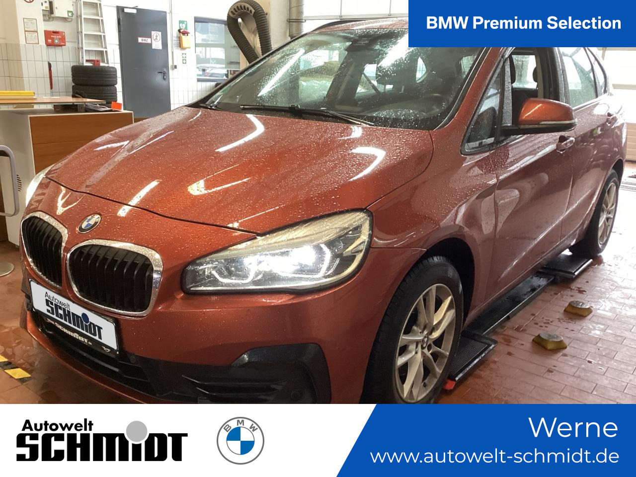 BMW 218i Active Tourer Advantage + 2J-BPS.-GARANTIE