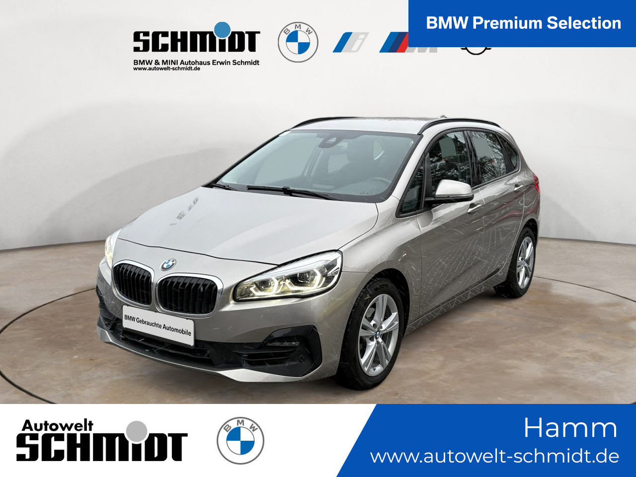 BMW 218i Active Tourer Advantage + 2J-BPS.-GARANTIE
