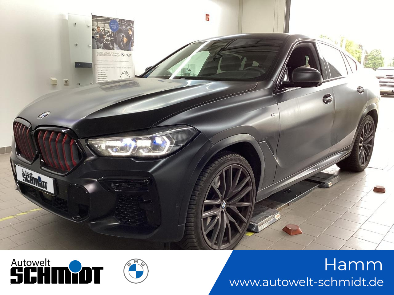 BMW X6 M50i Edition Black Vermilion+2J-BPS.-GARANTE