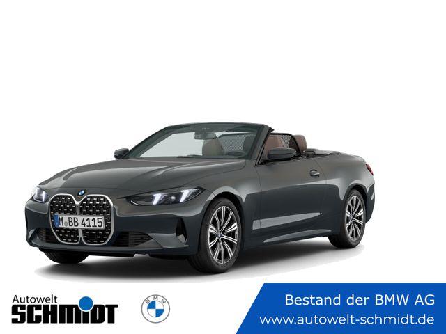 BMW 420i Cabrio Navi Leder Tempom.aktiv Bluetooth PDC MP3 Schn.