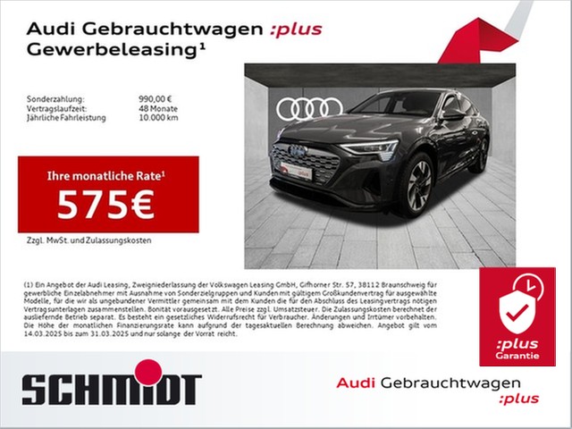 Audi Q8 Sportback e-tron 55 quattro Advanced Matrix LED AHK HuD Leder