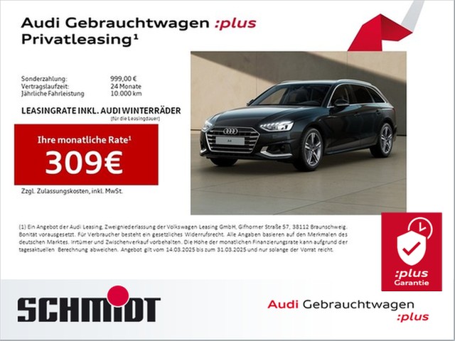 Audi A4 Avant 35 TDI Advanced LED ACC Leder LM18 Navi+ Sports.