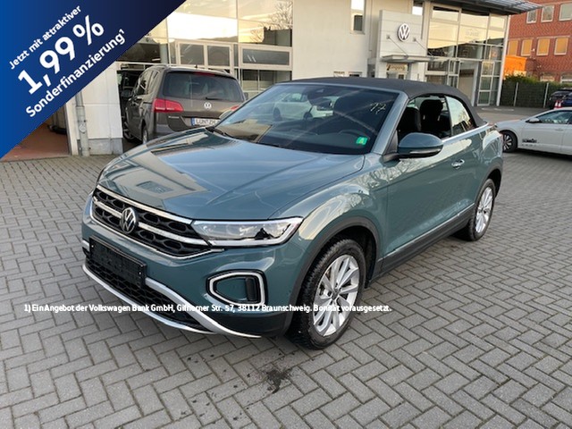 Volkswagen T-Roc Cabriolet 1.5TSi DSG Style R-Kamera ACC NaviMedia 17Zoll