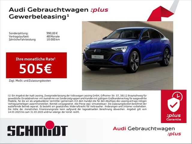 Audi Q8 Sportback e-tron 50 quattro S line LM21 Matrix LED AHK B&O HUD Memory Navi+