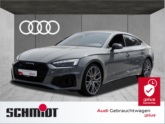 Audi A5 SPORTBACK 40 TDI S-LINE Schwarz gebraucht, Diesel und Automatik,  230 Km - 44.900 €