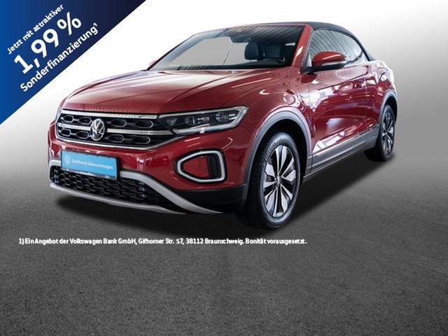 Volkswagen T-Roc Cabriolet 1,5 TSI DSG Move AHK R-Kamera ACC 17Zoll LED-Plus Navi