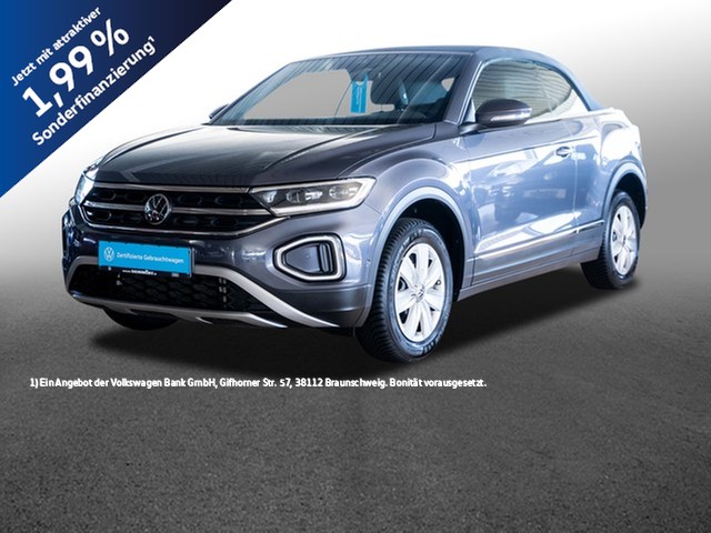 Volkswagen T-Roc Cabriolet 1,5 TSI DSG Style Standheiz.R-Kamera 17Zoll LED-Plus Navi