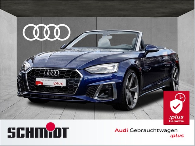 Audi A5 Cabrio 35 TFSI S line AHK Leder LM20 Navi+ Kopfhzg. virtual