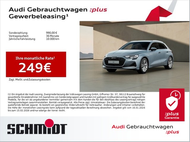 Audi A3 Sportback 40 TFSI e Advanced Leder SONOS HuD LED Navi+ ACC