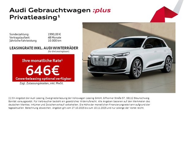 Audi Q6 e-tron Performance S line AHK Matrix LED ACC Tech+ LM21