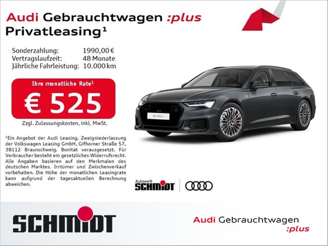 Audi A6 Avant 55 TFSI e quattro S line LM19 AHK ACC HD Matrix LED Navi+ Kamera Memory