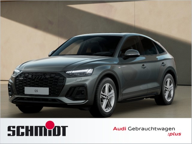 Audi Q5 Sportback 40 TDI quattro S line AHK LM19 ACC Matrix LED Navi+ Kamera Pano HUD