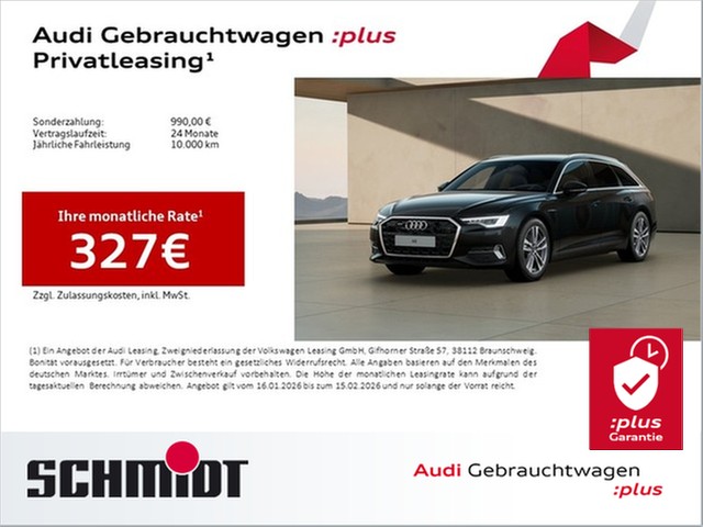 Audi A6 Avant 50 TDI quattro Advanced HuD AHK Kameras Leder Matrix LED LM19