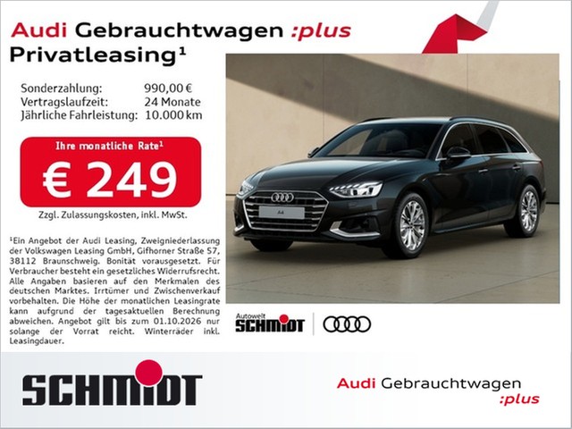 Audi A4 Avant 35 TDI Advanced ACC Matrix LED Navi+ HuD Ambiente+ Business