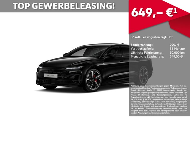 Audi A6 Avant e-tron performance 2x S line business 0,25% UPE 99.940 LUFT AHK TECH PRO HuD B&O