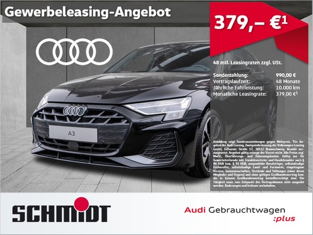 Audi A3 Sportback 35 TFSI S line PANO KAMERA LM19