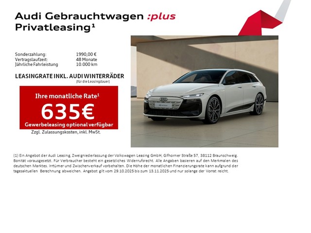 Audi A6 e-tron Avant quattro S line Edition One AHK Pano B&O HuD Luft Tech Pro