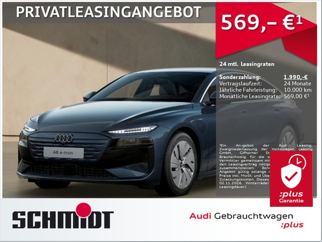 Audi A6 e-tron Sportback quattro Advanced AHK ACC Matrix LED Navi+ Tech Pro Luft. LM19