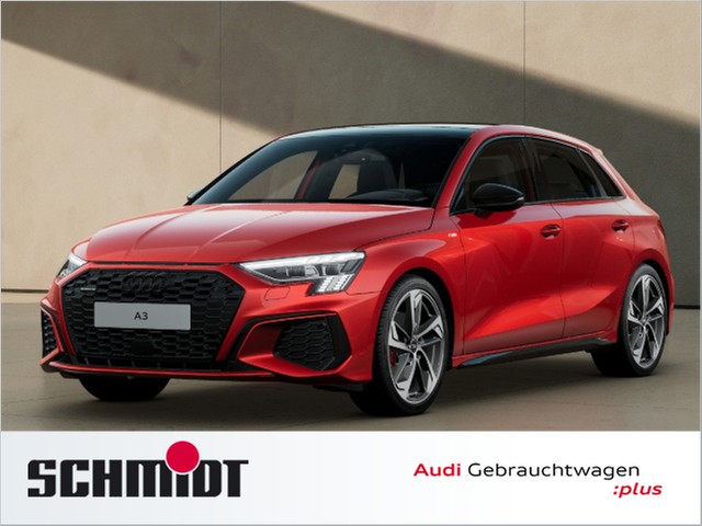 Audi A3 Sportback 40 TDI quattro S line ACC Matrix LED Navi+ Kamera Pano B&O LM19