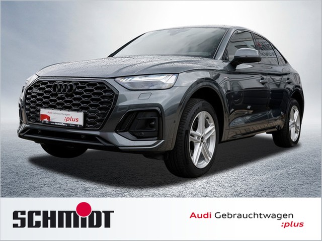 Audi Q5 Sportback 40 TDI quattro S line HuD ACC Pano Matrix LED Navi+ Teilleder