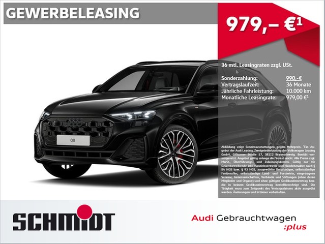 Audi Q8 SUV TDI quattro 2 x S line ACC AHK Pano Allradlkg. HuD Carbon LM23