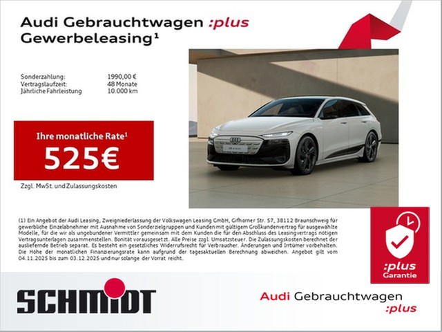 Audi A6 e-tron Avant quattro S line Pano AHK LM21 Luftfed. B&O Tech pro ACC OLED Heckl.