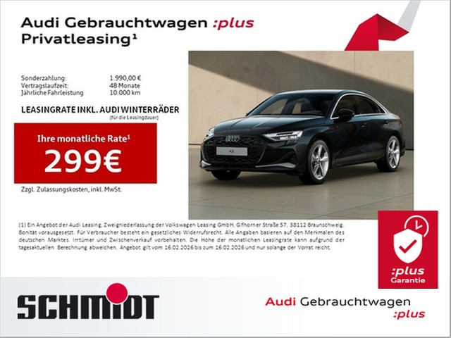 Audi A3 Limousine 35 TDI Advanced LM18 LED Navi+ Kamera Business+ ACC