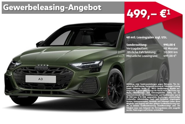 Audi A3 Sportback TFSI e 2XS-INE PANO MATRIX MASSAGE KLIMA FAHREN PARKEN