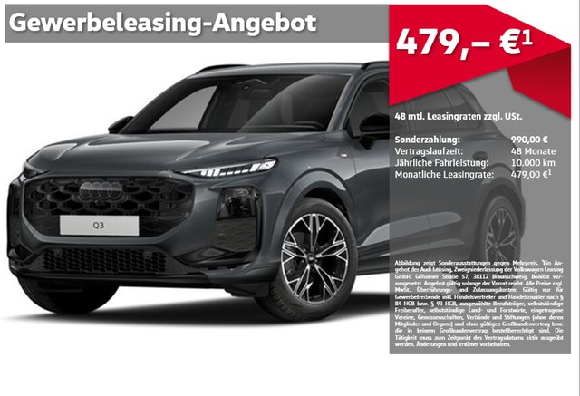 Audi Q3 SUV TFSI 2X S-LINE AHK KLIMA LED TECH PLUS