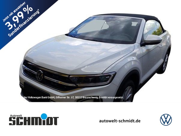Volkswagen T-Roc Cabriolet 1.0TSi Style R-Kamera Navi 17Zoll LED-Plus ACC Parkassist