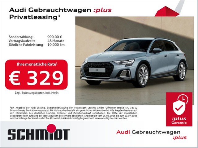 Audi A3 Allstreet 40 TFSI e LM 18 AHK ACC LED HUD Sonos Navi+ Kamera Business
