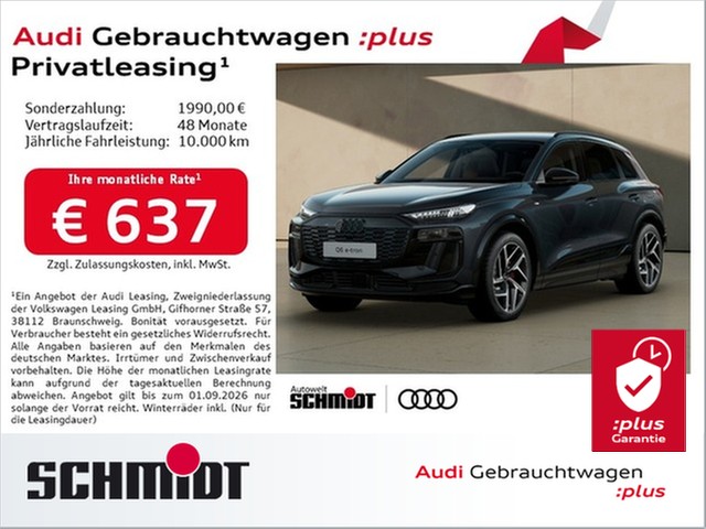 Audi Q6 e-tron quattro S line LM21 Tech Pro Matrix Navi+ Kamera Memory Luft.