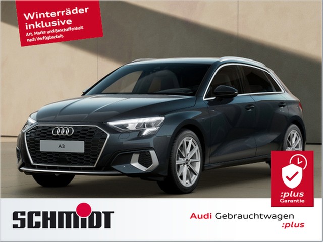 Audi A3 Sportback 35 TFSI Advanced S line LED LM18 Sports. Teilleder