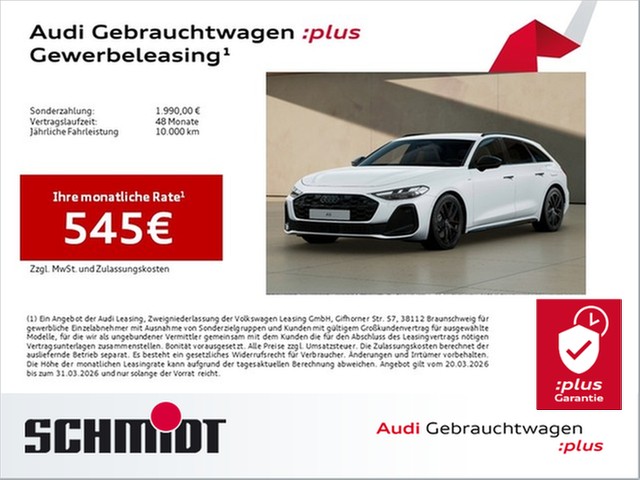 Audi A5 Avant TFSI e-hybrid quattro S line AHK ACC Matrix LED B&O HUD Tech + Kamera LM19