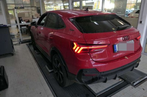 Audi Q3 Sportback 40 TDI quattro S line ACC LED Navi+ Kamera LM19 Alc./Leder