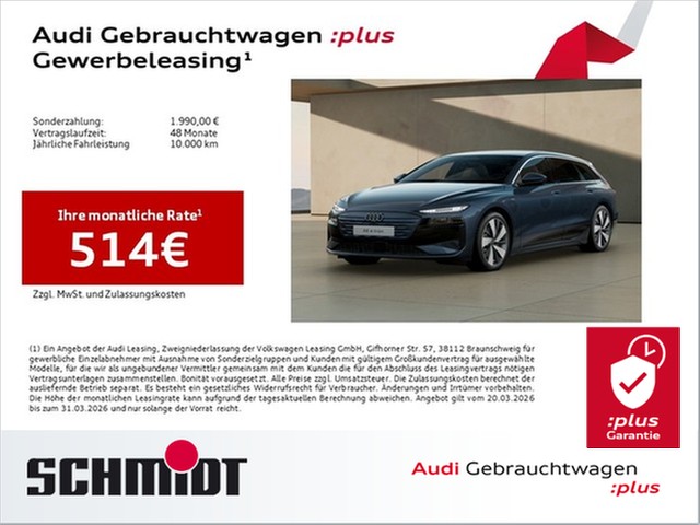 Audi A6 e-tron Avant Performance AHK ACC Matrix LED Luftfed. Tech Pro Memory LM20