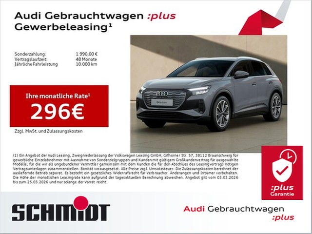 Audi Q4 e-tron 40 LM20 AHK SHZ Navi+ Sports. Ass. Paket