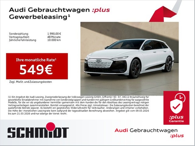 Audi A6 e-tron Avant quattro S line B&O Pano AHK LM21 Tech Pro HuD Navi+ Kamera ACC