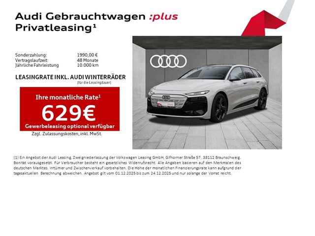 Audi A6 e-tron Avant quattro S line LM21 Matrix LED Pano AHK B&O HuD