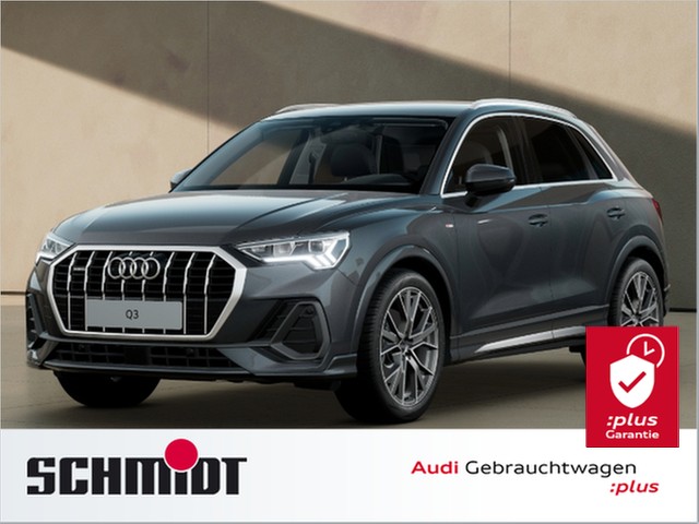 Audi Q3 45 TFSI quattro S line AHK ACC LM20 LED Navi+ Kamera Sports.