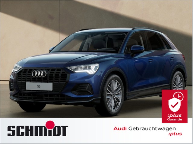 Audi Q3 SUV TDI LM19 AHK ACC LED Navi+ Sports. SHZ.