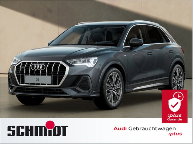 Audi Q3 45 TFSI quattro S line AHK ACC LM20 LED Navi+ Kamera Sports.