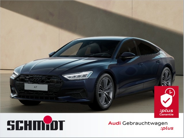 Audi A7 Sportback 50 TFSI e quattro AHK ACC Navi+ Kamera HuD Sports. Leder