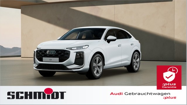 Audi Q3 Sportback TFSI S line Tech plus LM19 Klima+ Sports. LED+