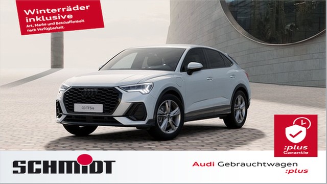 Audi Q3 Sportback 45 TFSI e S line LED SONOS Navi+ ACC Alc./Leder Businessp.
