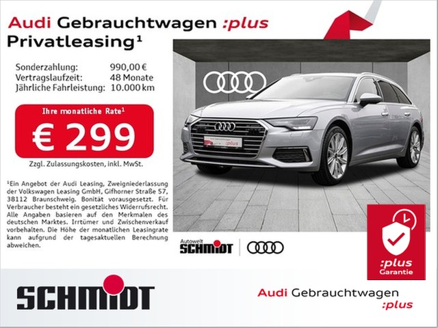 Audi A6 Avant 45 TFSI Design AHK ACC Parkass. LM19 Leder Kamera Navi+