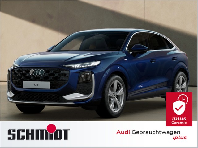Audi Q3 Sportback TFSI S line Tech+ LM19 LED Sports. Kamera Privacy