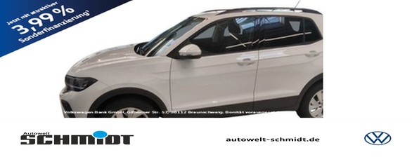 Volkswagen T-Cross 1.0TSi DSG Life R-Kamera NaviPro SideAssist ACC LED Sitzheiz.
