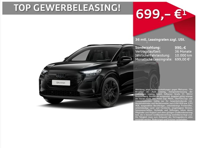 Audi Q4 SUV e-tron Q 2X S-LINE PANO AHK TECH PRO MMI BEIFAHRER