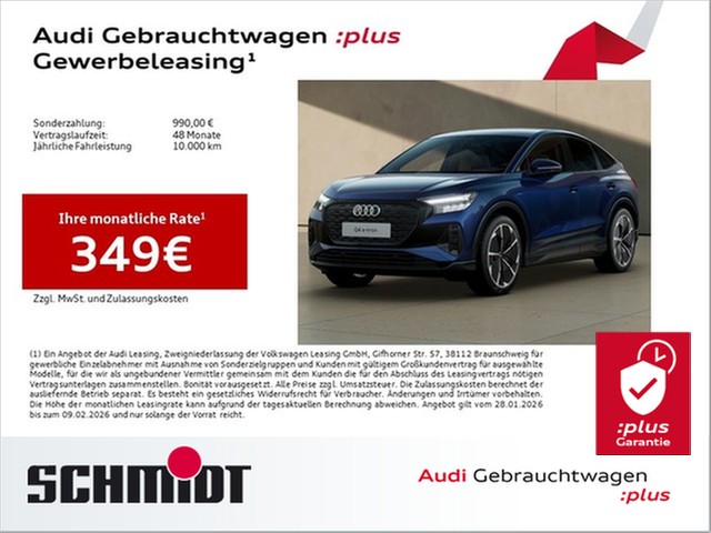 Audi Q4 e-tron Sportback 45 Advanced LM21 SHZ Navi+ Leder ACC